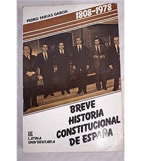 Breve historia constitucional de España