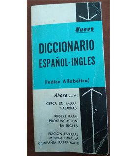 Diccionario Español-Inglés (Papermate)