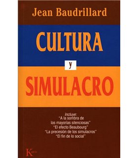 Cultura y simulacro